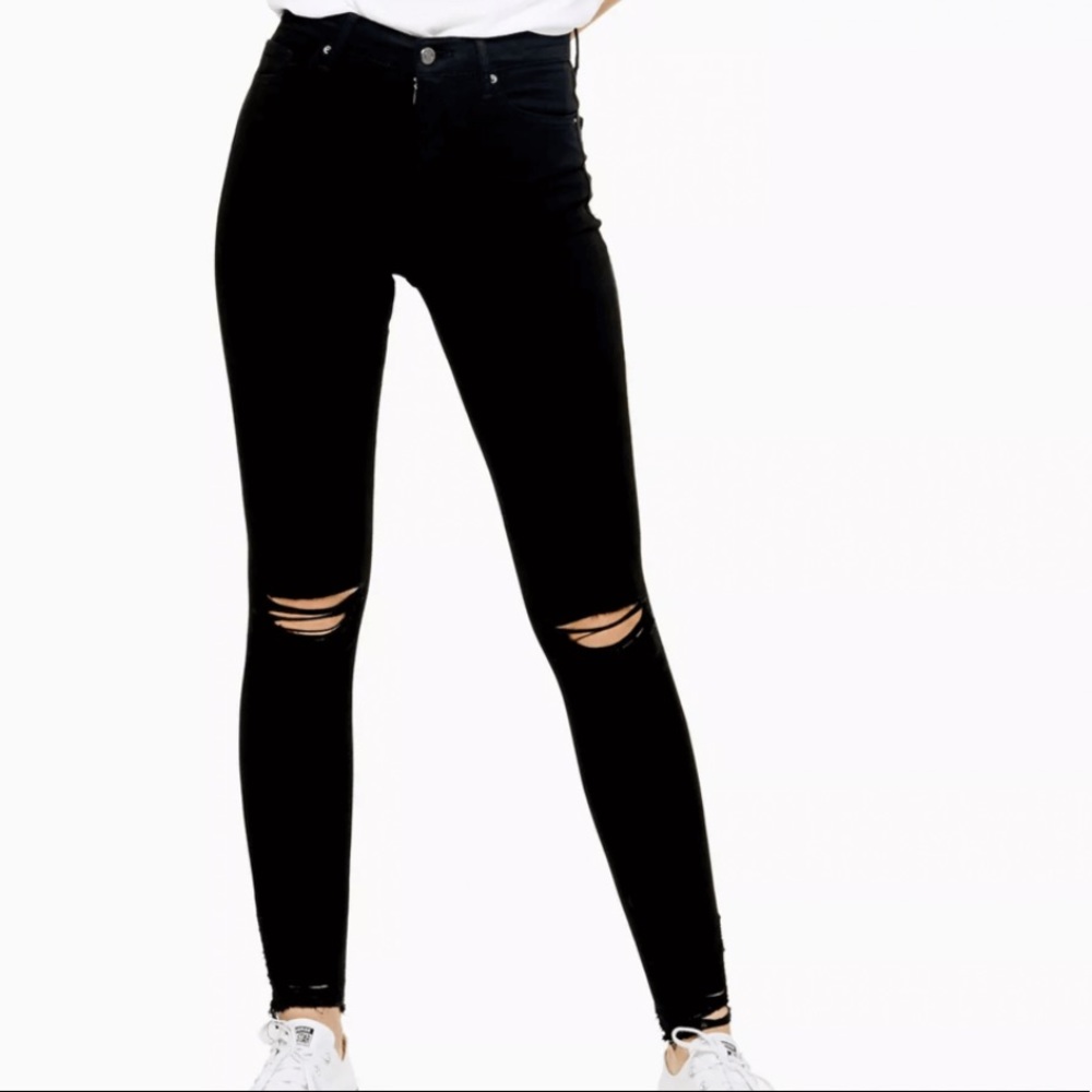 Top shop Jamie jeans black